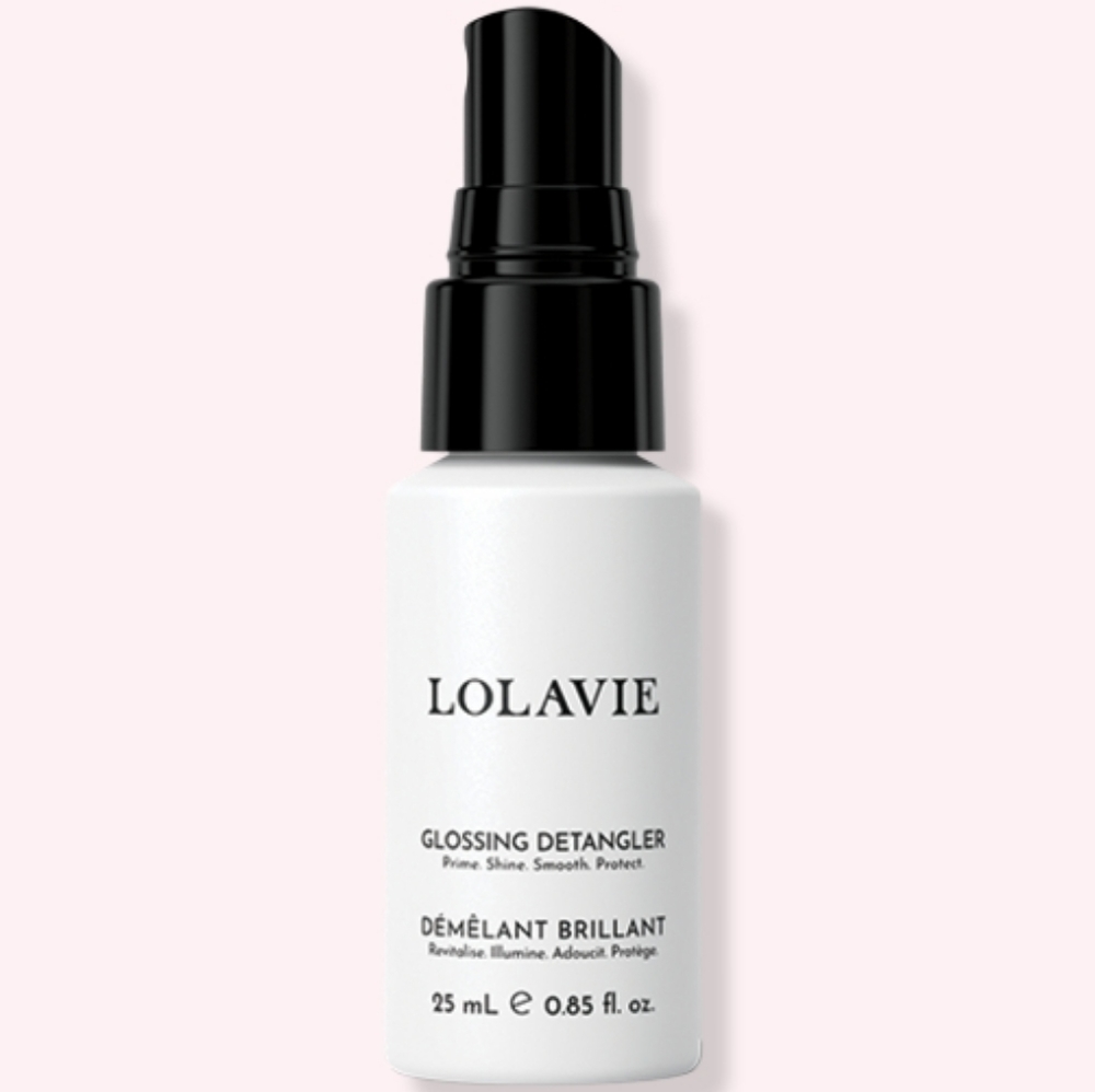 LOLAVIE BY JENNIFER ANISTON PRIME, SHINE, SMOOTH, & PROTECT GLOSSING DETANGLER.